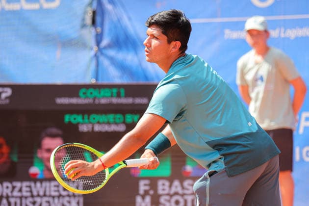 TENNIS - International Tennis Tournament - Como Lake Challenger Photo by IPA ABACAPRESS.COM88030938 - Matias Soto (CHI) during the Como Lake Challenger, an international tennis tournament in Como, Italy, September 2, 2026 Como Italy  Copyright: xIPAxSport ABACAx