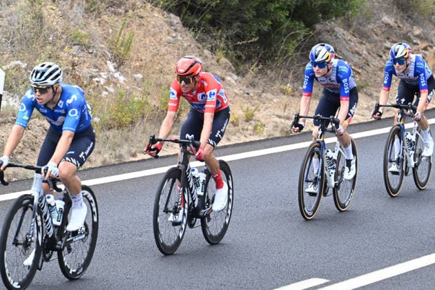02-09-2026 Vuelta A Espana; Tappa 11 Cartagena - Lorca; 2026, Visma - Lease A Bike; 2026, Cofidis; Van Aert, Wout; 