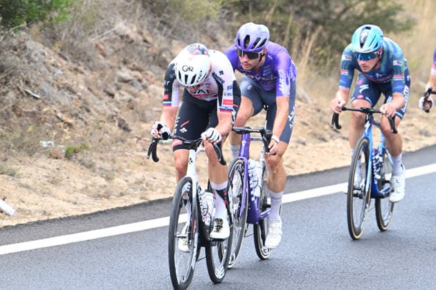 02-09-2026 Vuelta A Espana; Tappa 11 Cartagena - Lorca; 2026, Uae Emirates - Xrg; 2026, Jayco Aula; Novak, Domen; Covi, Alessandro; 