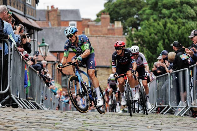 2026 Lloyds Tour of Britain Men Picture by Alex Whitehead SWpix.com - 02 09 2026 - Cycling - UCI ProSeries - 2026 Lloyds Tour of Britain Men - Stage 1: Lincoln to Lincoln (182.5km) - (?) (Soudal Quick-Step) Copyright: x xSWpix.comx(t axPhotographyxHubxLtd)xAlexxWhitehead SWpix.comx SWP-3030-21833