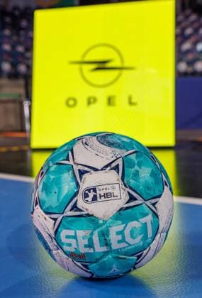 September 2, 2026 Handball 1st Bundesliga OPEL HBL 2026–2027 Season, Matchday 2: HC Erlangen, Nuremberg Metropolitan Region, HCE, TSV Hannover Burgdorf, Die Recken, DaMa, xdaxmax, Opel HBL, Opel Handball Bundesliga, Handball, Ball, Advertising