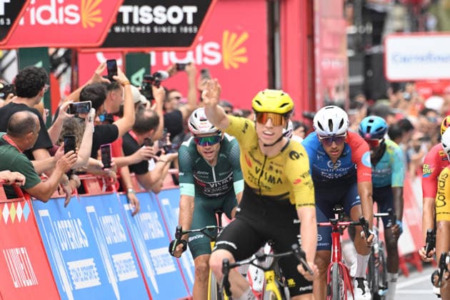 02-09-2026 Vuelta A Espana; Tappa 11 Cartagena - Lorca; 2026, Visma - Lease A Bike; Van Aert, Wout; Lorca; 
