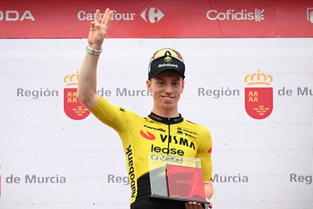 02-09-2026 Vuelta A Espana; Tappa 11 Cartagena - Lorca; 2026, Visma - Lease A Bike; Brennan, James Matthew; Lorca; 