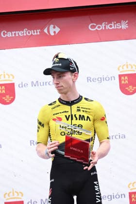 02-09-2026 Vuelta A Espana; Tappa 11 Cartagena - Lorca; 2026, Visma - Lease A Bike; Brennan, James Matthew; Lorca; 