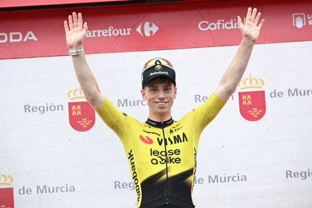 02-09-2026 Vuelta A Espana; Tappa 11 Cartagena - Lorca; 2026, Visma - Lease A Bike; Brennan, James Matthew; Lorca; 