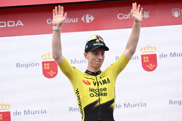02-09-2026 Vuelta A Espana; Tappa 11 Cartagena - Lorca; 2026, Visma - Lease A Bike; Brennan, James Matthew; Lorca; 