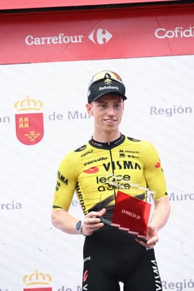 02-09-2026 Vuelta A Espana; Tappa 11 Cartagena - Lorca; 2026, Visma - Lease A Bike; Brennan, James Matthew; Lorca; 