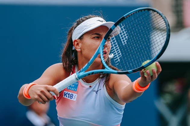US Open tennis tournament - Day 4 Lucrezia Stefanini of Italy in action against Jasmine Paolini of Italy during the Women s Singles second round match of the US Open Tennis Championships, in Flushing Meadows, New York, USA, 02 September 2026. FLUSHING MEADOWS NEW YORK United States  Copyright: xOLGAxFEDOROVAx