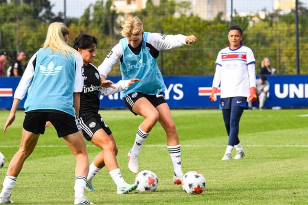FOOTBALL : PSG vs Eintracht Francfort - UEFA Women™s Champions League - 02 09 2026 Paulina Krumbiegel (Eintracht Francfort) PoissyFrance  Copyright: xBaptistexAutissierx