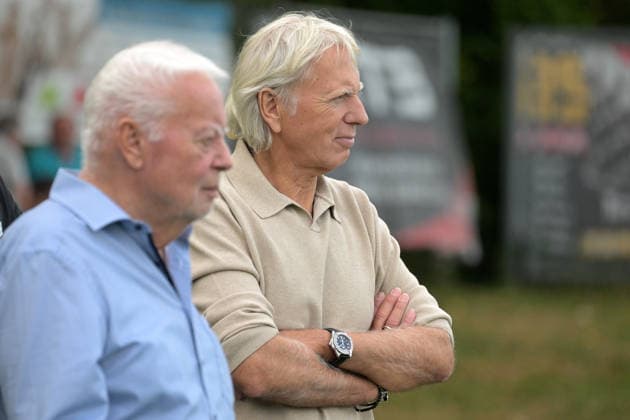 Ulrich Ferber, investor in SG Sonnenhof Grossaspach and managing director of Hotel Sonnenhof; TSV Ehningen vs. SG Sonnenhof Grossaspach, soccer, DB Regio wfv Cup Round of 16, 2026–2027 season, September 2, 2026 TSV Ehningen vs. SG Sonnenhof Grossaspach, soccer, DB Regio wfv Cup Round of 16, 2026–2027 season, September 2, 2026 Ehningen Copyright: xEibner-Pressefotox EP_TBR