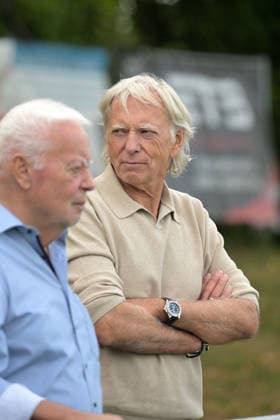 Ulrich Ferber, investor in SG Sonnenhof Grossaspach and managing director of Hotel Sonnenhof; TSV Ehningen vs. SG Sonnenhof Grossaspach, soccer, DB Regio wfv Cup Round of 16, 2026–2027 season, September 2, 2026 TSV Ehningen vs. SG Sonnenhof Grossaspach, soccer, DB Regio wfv Cup Round of 16, 2026–2027 season, September 2, 2026 Ehningen Copyright: xEibner-Pressefotox EP_TBR