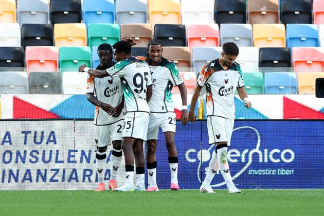 Ar Udine 02 09 2026 - Coppa Italia Udinese-Venezia foto Andrea Rigano Image nella foto: esultanza gol Richie Sagrado 
