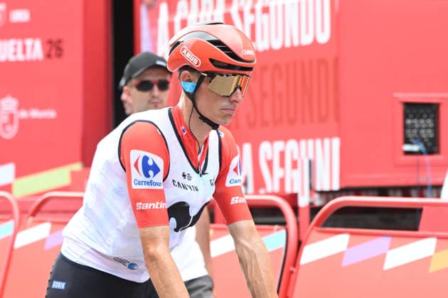 02-09-2026 Vuelta A Espana; Tappa 11 Cartagena - Lorca; 2026, Movistar; Mas, Enric; Lorca; 