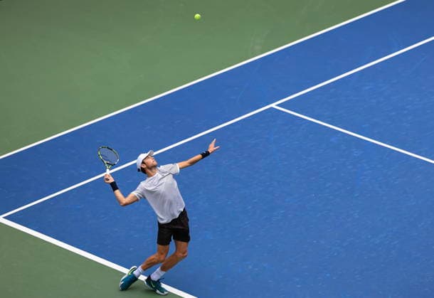 US Open tennis tournament - Day 4 Sebastian Gorzny of USA in action against Daniil Medvedev of Russia during the Men s Singles second round match of the US Open Tennis Championships in Flushing Meadows, New York, USA, 02 September 2026. FLUSHING MEADOWS NEW YORK United States  Copyright: xCRISTOBALxHERRERA-ULASHKEVICHx