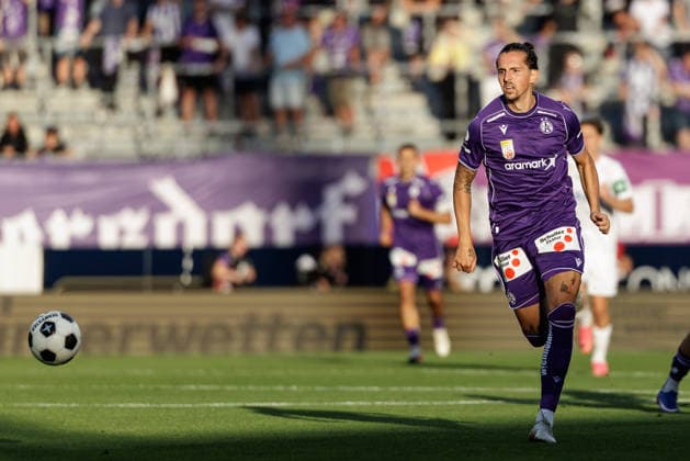 SOCCER - BL, A.Wien vs Wattens VIENNA,AUSTRIA,02.SEP.26 - SOCCER - ADMIRAL Bundesliga, FK Austria Wien vs WSG Tirol. Image shows Johannes Handl (A.Wien).  GEPAxpictures xArminxRauthner