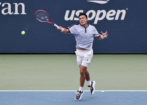 Brandon Nakashima, U.S. Open Championships, Billie Jean King National Tennis Center, Flushing Meadows, New York, USA Copyright: xJuergenxHasenkopfx