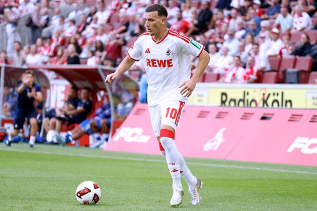 EL MALA Said Team 1 FC Cologne DFL Bundesliga Season 2026–2027 Match: 1 FC Cologne vs. TSG Hoffenheim 3–2 on August 29, 2026, in Cologne. DFL regulations prohibit any use of photographs as IMAGE SEQUENCES and or QUASI-VIDEO Copyright: xLacixPerenyix