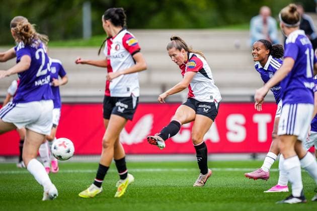Football, Women's, European Cup Qualifiers, Feyenoord Rotterdam v RSC Anderlecht
