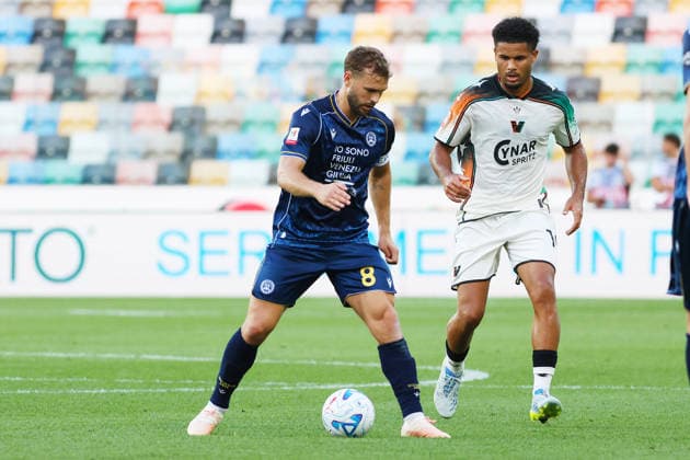 UdineseÕs Jesper Karlstroem during the Coppa Italia soccer match between Udinese and Venezia at the Friuli Stadium in Udine, north east Italy - September 02, 2026. - Soccer  Copyright: xAndreaxBressanutti LaPressex