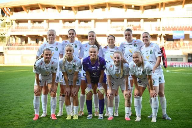 FK Csikszereda and Breidablik, UEFA Women™s Europa Cup Breidablik players react before UEFA Women s Europa Cup 2026 2027 First qualifying round game between FK Csikszereda and Breidablik on 02 September 2026, Municipal Stadium in Miercurea Ciuc - Romania. Alex Nicodim Imago Images Copyright: xx