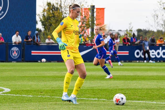 FOOTBALL : PSG vs Eintracht Francfort - UEFA Women™s Champions League - 02 09 2026 Kiedrzynek Katarzyna (PSG) PoissyFrance  Copyright: xBaptistexAutissierx