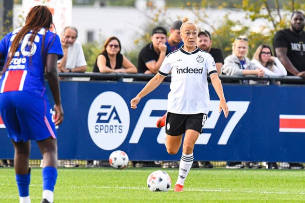 FOOTBALL : PSG vs Eintracht Francfort - UEFA Women™s Champions League - 02 09 2026 Hanna Bennison (Eintracht Francfort) PoissyFrance  Copyright: xBaptistexAutissierx