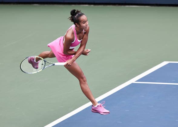 Leylah Fernandez, U.S. Open Championships, Billie Jean King National Tennis Center, Flushing Meadows, New York, USA Copyright: xJuergenxHasenkopfx