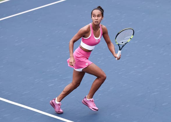Leylah Fernandez, U.S. Open Championships, Billie Jean King National Tennis Center, Flushing Meadows, New York, USA Copyright: xJuergenxHasenkopfx