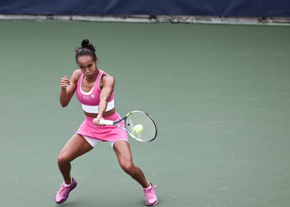 Leylah Fernandez, U.S. Open Championships, Billie Jean King National Tennis Center, Flushing Meadows, New York, USA Copyright: xJuergenxHasenkopfx