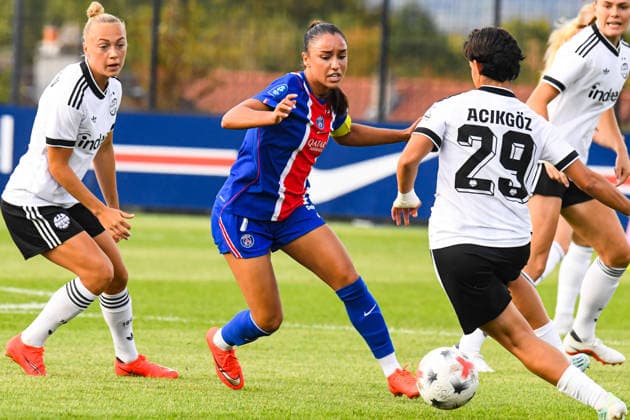 FOOTBALL : PSG vs Eintracht Francfort - UEFA Women™s Champions League - 02 09 2026 Sakina Karchaoui (PSG) PoissyFrance  Copyright: xBaptistexAutissierx