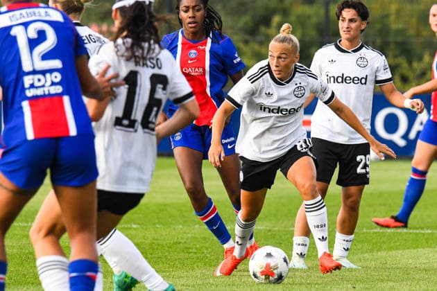 FOOTBALL : PSG vs Eintracht Francfort - UEFA Women™s Champions League - 02 09 2026 Hanna Bennison (Eintracht Francfort) PoissyFrance  Copyright: xBaptistexAutissierx
