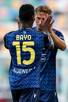 Ar Udine 02 09 2026 - Coppa Italia Udinese-Venezia foto Andrea Rigano Image nella foto: esultanza gol Vakoun Issouf Bayo 