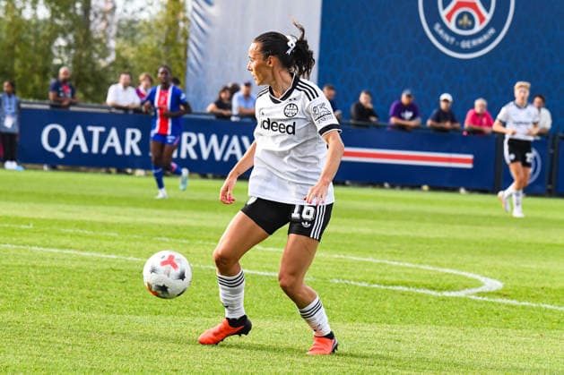 FOOTBALL : PSG vs Eintracht Francfort - UEFA Women™s Champions League - 02 09 2026 Hayley Raso (Eintracht Francfort) PoissyFrance  Copyright: xBaptistexAutissierx
