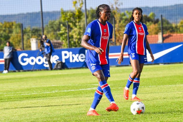 FOOTBALL : PSG vs Eintracht Francfort - UEFA Women™s Champions League - 02 09 2026 Merveille Kanjinga (PSG) PoissyFrance  Copyright: xBaptistexAutissierx
