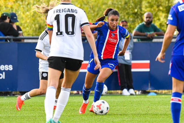 FOOTBALL : PSG vs Eintracht Francfort - UEFA Women™s Champions League - 02 09 2026 Sakina Karchaoui (PSG) PoissyFrance  Copyright: xBaptistexAutissierx