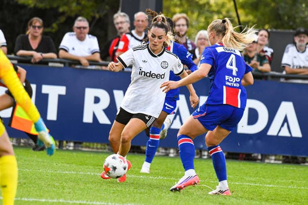 FOOTBALL : PSG vs Eintracht Francfort - UEFA Women™s Champions League - 02 09 2026 Ereleta Memeti (Eintracht Francfort) PoissyFrance  Copyright: xBaptistexAutissierx