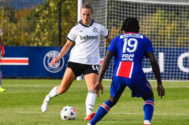 FOOTBALL : PSG vs Eintracht Francfort - UEFA Women™s Champions League - 02 09 2026 Marthine Ostenstad (Eintracht Francfort) PoissyFrance  Copyright: xBaptistexAutissierx