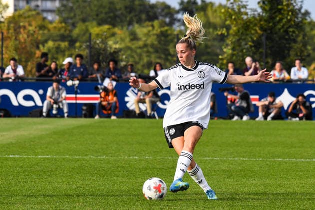 FOOTBALL : PSG vs Eintracht Francfort - UEFA Women™s Champions League - 02 09 2026 Nina Luhrssen (Eintracht Francfort) PoissyFrance  Copyright: xBaptistexAutissierx