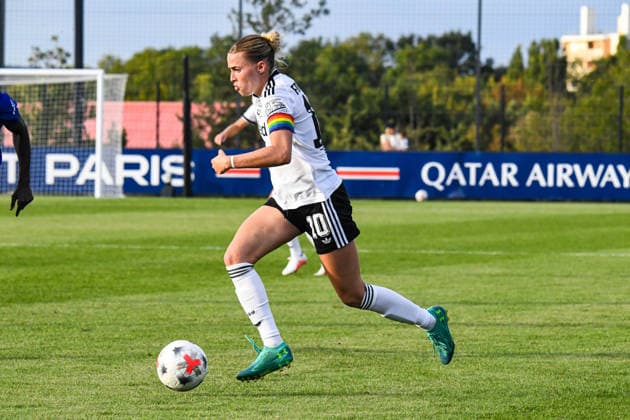 FOOTBALL : PSG vs Eintracht Francfort - UEFA Women™s Champions League - 02 09 2026 Laura Freigang (Eintracht Francfort) PoissyFrance  Copyright: xBaptistexAutissierx