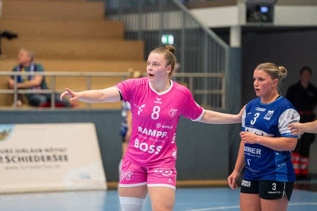 HSG Blomberg Lippe GER vs. TuS Metzingen GER, Handball, Women s Handball Bundesliga 1, Matchday 2, 2026–2027 Season, Blomberg, September 2, 2026, Ida Petzold, TuS Metzingen, No. 8 on defense, Blomberg Synflex Arena on Ulmenallee, Germany