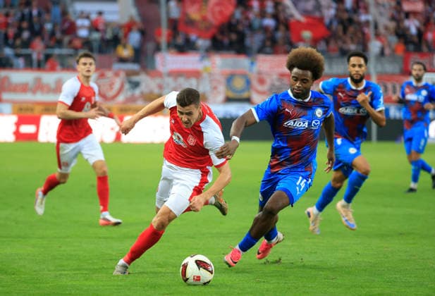 September 2, 2026 Halle, Saale, Saxony-Anhalt Sports Soccer Hallescher FC Halle (HFC) Northeast Regional League (4th Division) Men s Season 2026–2027 Matchday 6 Hallescher FC vs. SV Tasmania Berlin Marius Hauptmann (Hallescher FC) Shean Mensa (Tasmania Berlin)