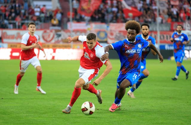 September 2, 2026 Halle, Saale, Saxony-Anhalt Sports Soccer Hallescher FC Halle (HFC) Northeast Regional League (4th Division) Men s Season 2026–2027 Matchday 6 Hallescher FC vs. SV Tasmania Berlin Marius Hauptmann (Hallescher FC) Shean Mensa (Tasmania Berlin)