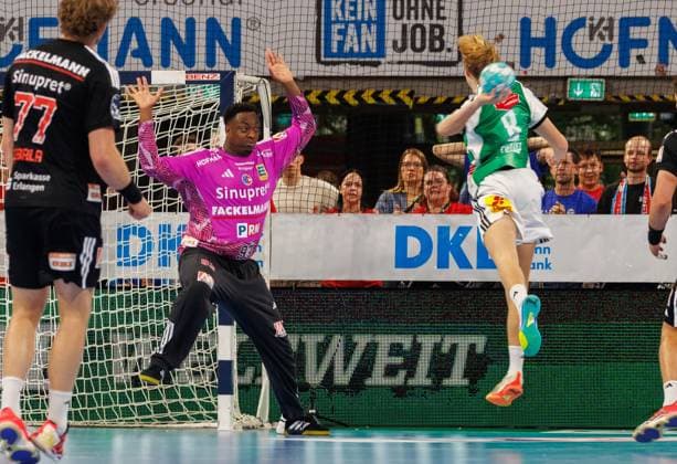 September 2, 2026 Handball 1st Bundesliga OPEL HBL 2026–2027 Season, Matchday 2: HC Erlangen (Nuremberg Metropolitan Region) vs. HCE TSV Hannover Burgdorf, Die Recken Women s Team, xdaxmax, Rubens Pierre 93, HC Erlangen HCE Levi Fielitz 8, TSV Hannover Burgdorf