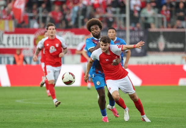 September 2, 2026 Halle, Saale, Saxony-Anhalt Sports Soccer Hallescher FC Halle (HFC) Northeast Regional League (4th Division) Men s Season 2026–2027 Matchday 6 Hallescher FC vs. SV Tasmania Berlin Fabrice Hartmann Hallescher FC Shean Mensa Tasmania Berlin