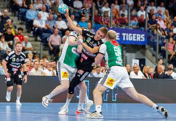 September 2, 2026 Handball 1st Bundesliga OPEL HBL 2026–2027 Season, Matchday 2: HC Erlangen (Nuremberg Metropolitan Region) vs. HCE TSV Hannover Burgdorf, Die Recken Women s Team, xdaxmax, Lukas Stutzke 39, TSV Hannover Burgdorf Sander Andreassen Overjordet 8, HC Erlangen HCE Justus Fischer 54, TSV Hannover Burgdorf