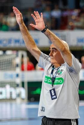 September 2, 2026 Handball 1st Bundesliga OPEL HBL 2026–2027 Season, Matchday 2: HC Erlangen (Nuremberg Metropolitan Region) vs. HCE TSV Hannover Burgdorf, Die Recken Women s Team xdaxmax Juan Carlos Pastor Gomez, coach of TSV Hannover Burgdorf, is seen gesturinggesturing, directing, giving instructions