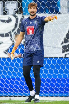 September 2, 2026, Soccer, Brack Super League 2026–27, Matchday 6, FC Lucerne vs. FC Vaduz, Thermoplan Arena, Lucerne, Switzerland: Karlo Letica, 30, of FC Lucerne warming up. Photo by Urs Ottiger