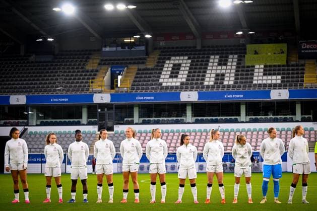 OH Leuven v KKS Czarina Sosnowiec - UEFA Women s Champions League LEUVEN, BELGIUM - SEPTEMBER 02 : The team of OH Leuven during the UEFA Women s Champions League 2026 2027 third qualifying round second leg match between OH Leuven and KKS Czarina Sosnowiec on September 2, 2026 in Leuven, Belgium, 02 09 2026  Copyright: xTomasxSiskx