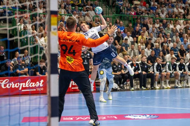 Handball, HBL, Bergischer HC v SG Flensburg-Handewitt