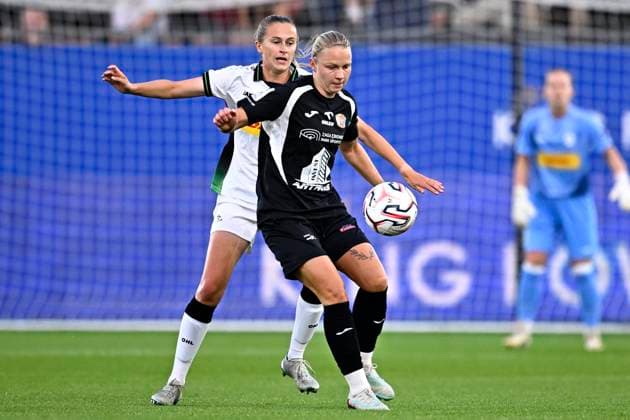 Football, Women’s, Champions League Qualifiers, OH Leuven v Czarni Sosnowiec